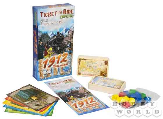 Ticket to Ride. Европа: 1912 / Билет на поезд. Европа: 1912 