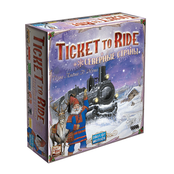 Билет на поезд. Северные Страны Ticket to Ride: Nordic Countries  - изображение 1