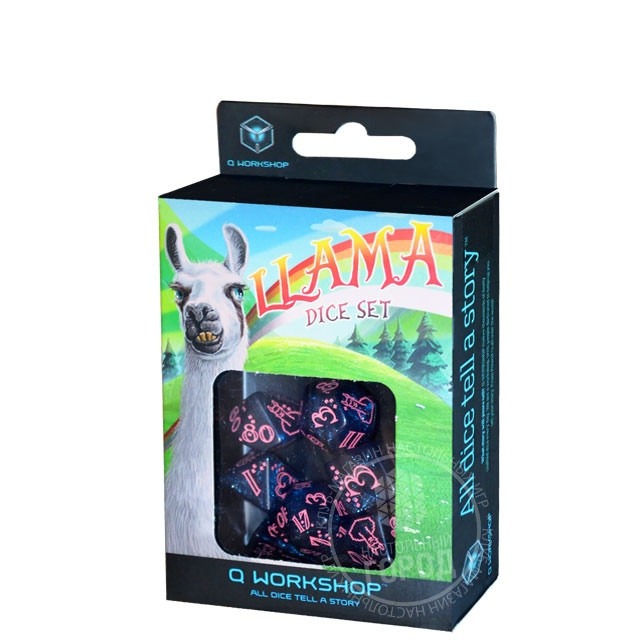 Набор кубов "Sparkling Llama"  - изображение 1