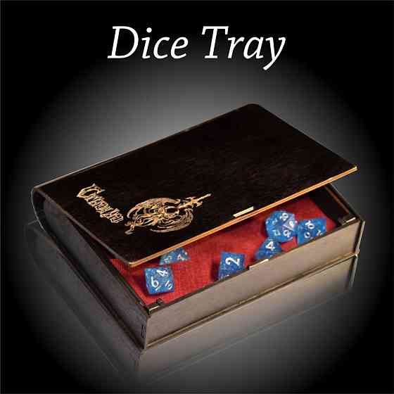 Dice Tray | Многофункциональный Раздвижной лоток для бросания игральных кубиков 