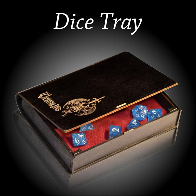 Dice Tray | Многофункциональный Раздвижной лоток для бросания игральных кубиков  - изображение 1