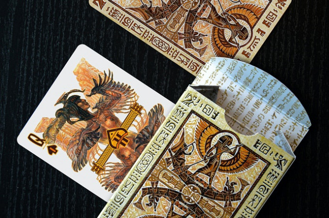 Игральные карты Egyptium, издание Sunny, покерный размер, 54 карты 63х88мм  - изображение 2