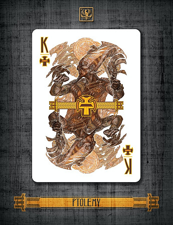 Игральные карты Egyptium, издание Sunny, покерный размер, 54 карты 63х88мм  - изображение 3