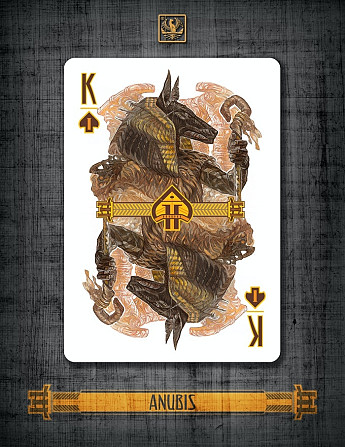 Игральные карты Egyptium, издание Sunny, покерный размер, 54 карты 63х88мм  - изображение 4