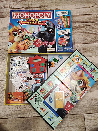 Настольная игра Monopoly Junior Электронный банк  - изображение 2