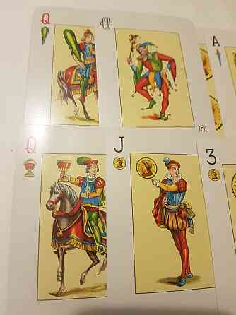 Колода винтажных карт Fournier Vitoria (SPAIN) 54 