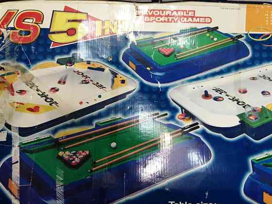 Настольные игры 5 в 1 