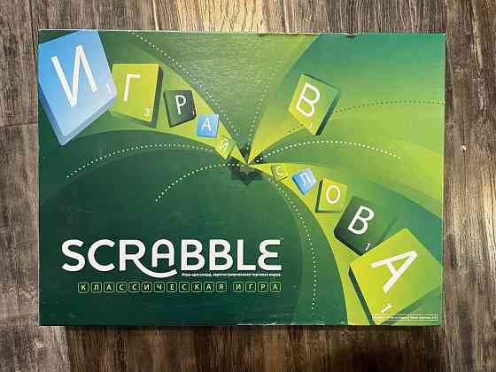Настольная игра Mattel scrabble классический 