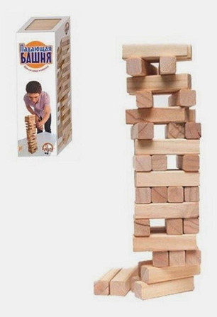 Настольная игра «Падающая башня» новый  - изображение 4
