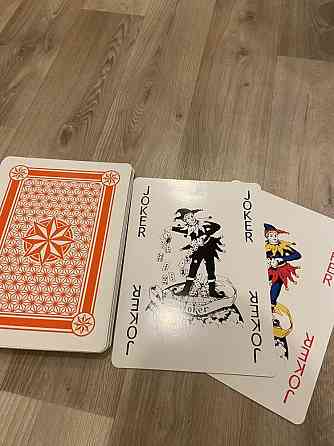Карты игральные сувенирные xxl 