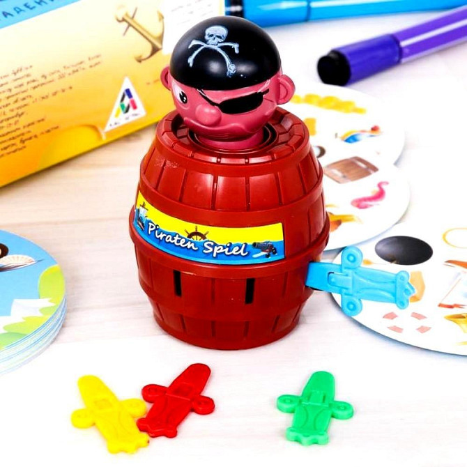 Настольная игра на реакцию - Дуббль (доббль) Пират  - изображение 2
