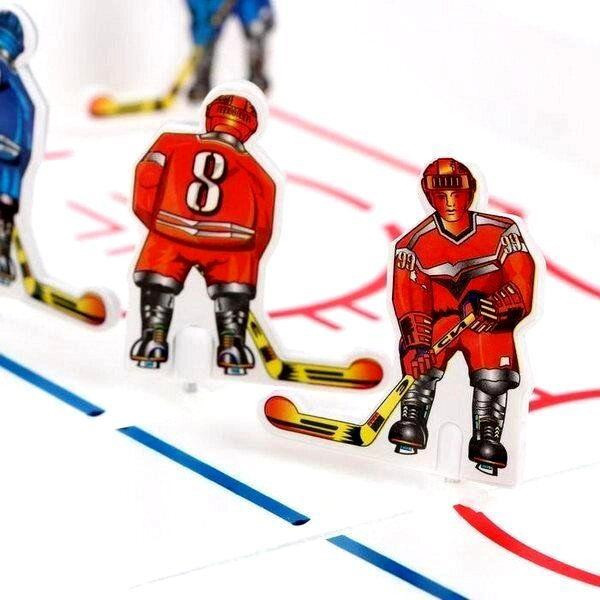 Настольный хоккей - Весёлый спорт, плоские игроки  - изображение 1