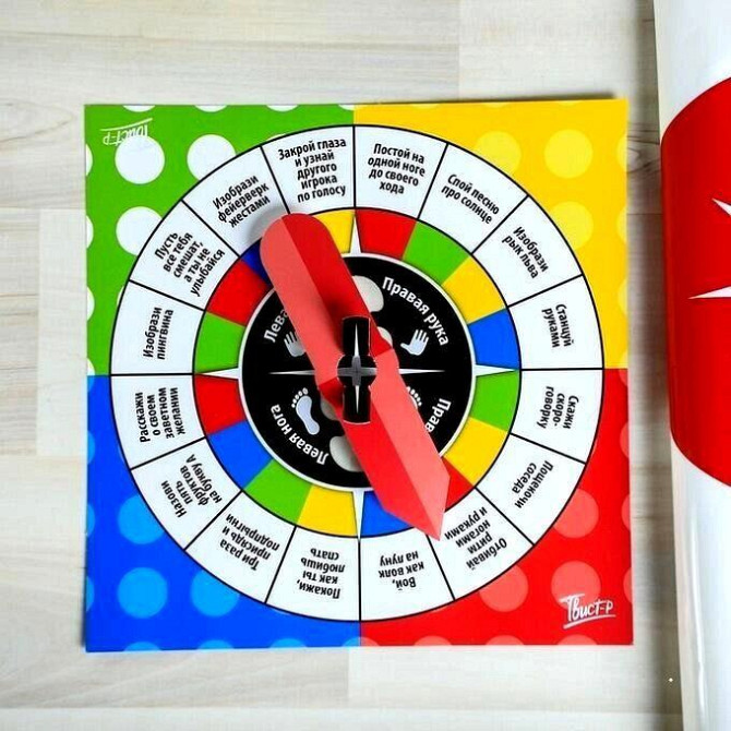 Твистер: Подвижная игра Твист-Р Семейный новый  - изображение 4