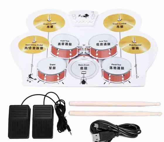 Электронный настольный барабан 