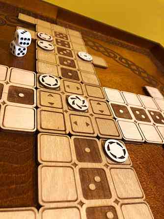 Настольная игра парчис (разборное поле) 