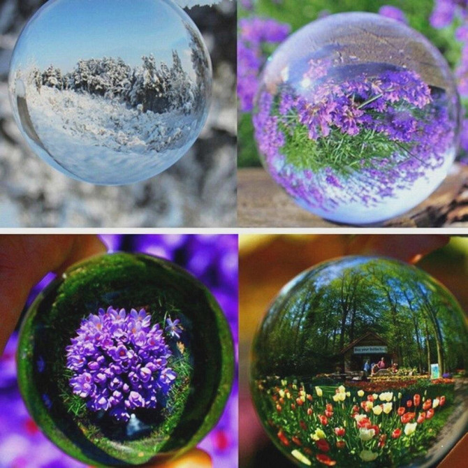 Хрустальный шар для фокусов, 6 см новый  - изображение 3