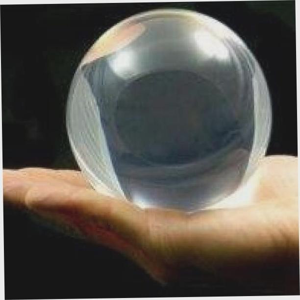 Хрустальный шар для фокусов, 6 см новый  - изображение 4