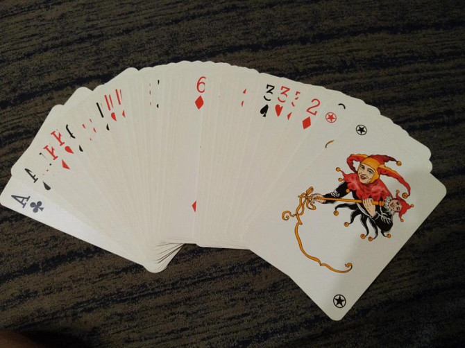 Игральные карты большие  - изображение 1