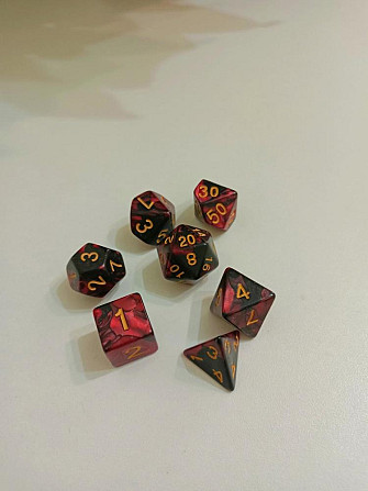 Кубики игральные, многогранные, D&D  - изображение 1