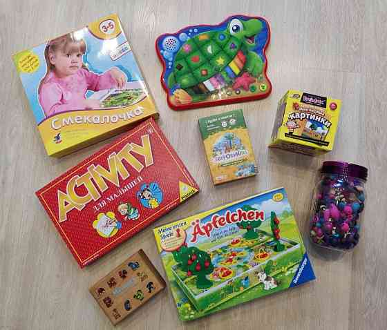 Настольные игры для детей 