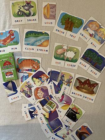 Карточки для английского fat cat  - изображение 3