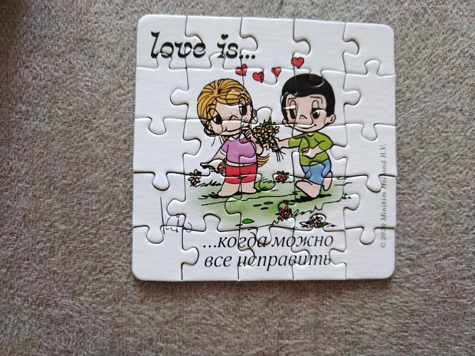 Милый пазл Love is  - изображение 1