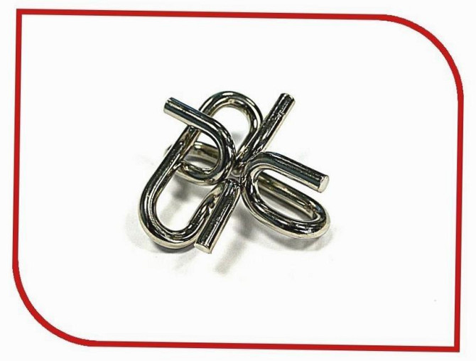 Головоломка Эврика «Гвозди 8», металл новый  - изображение 3