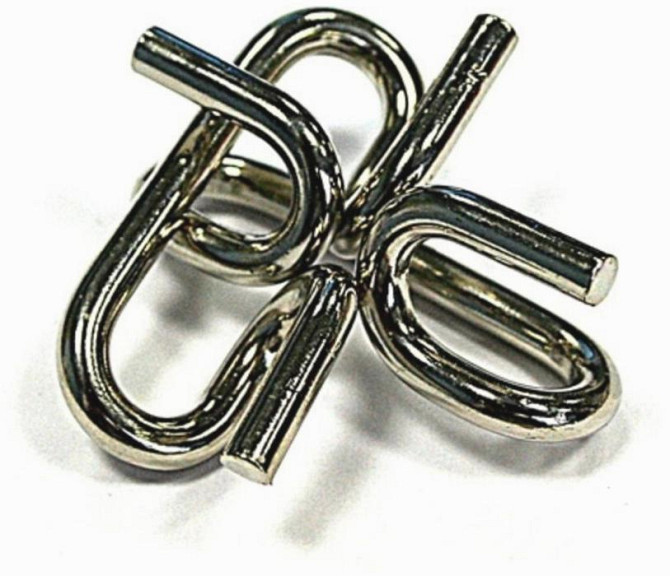 Головоломка Эврика «Гвозди 8», металл новый  - изображение 1