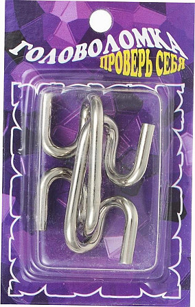 Головоломка Эврика «Гвозди 8», металл новый  - изображение 2