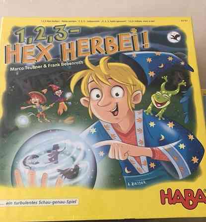 Haba настольная игра "1,2,3, Колдун, лети!" 