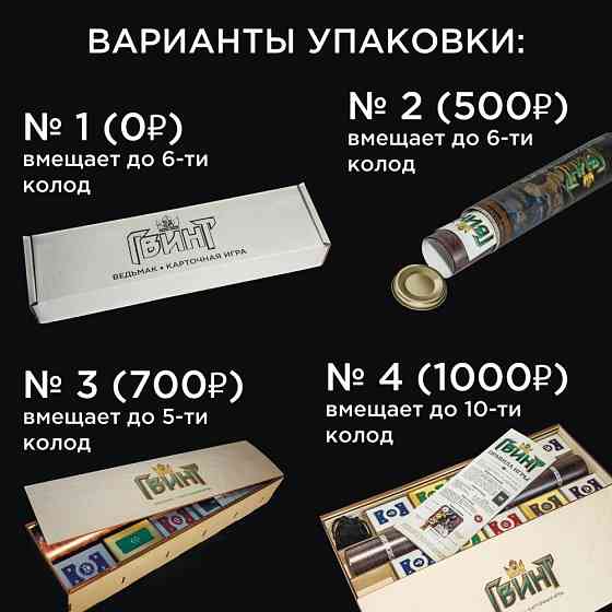 Настольная карточная игра Гвинт (Gwent) Ведьмак 