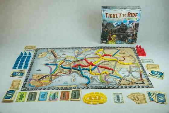 ИГРА "Билет на Поезд: Европа" / Ticket to Ride 