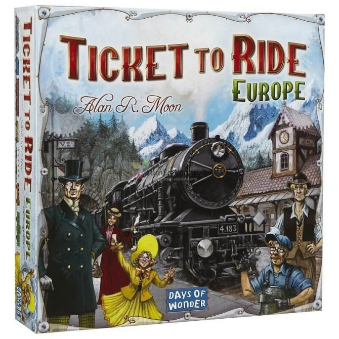 ИГРА "Билет на Поезд: Европа" / Ticket to Ride  - изображение 1