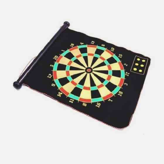 Дартс с магнитным полотном 15 дюймов новый 