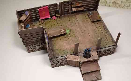 Террейн дом алхимика для нри, d&d и варгеймов 