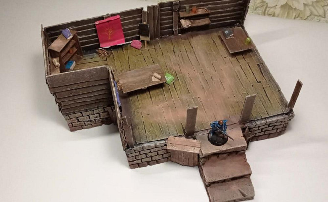 Террейн дом алхимика для нри, d&d и варгеймов  - изображение 1