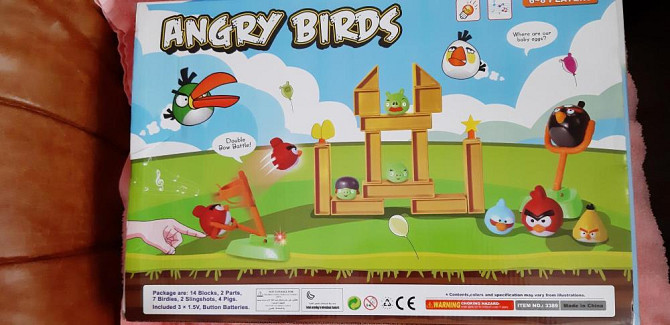 ⛳"Тир сердитых птичек" Аngry Birds, игровой набор  - изображение 2