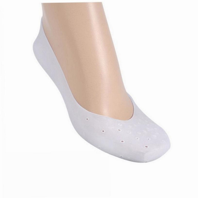 Силиконовые носочки Anti-Crack Silicone Socks, M н  - изображение 3