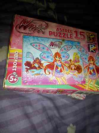 Пазлы Winx club 3 шт 