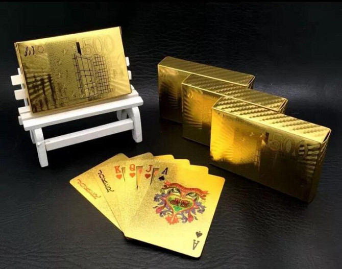 Карты Золото 24к  - изображение 1