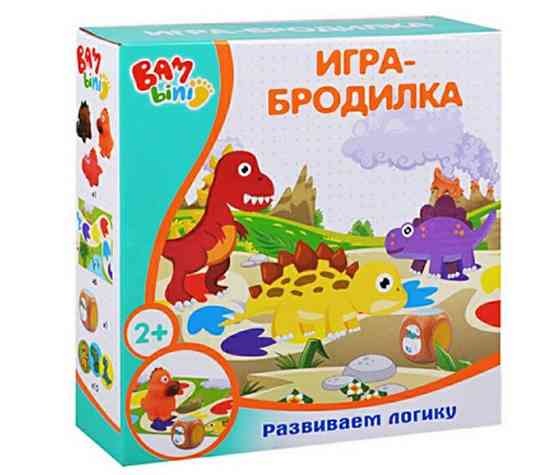 Обучающая настольная игра "Бродилка" в коробке Бам 