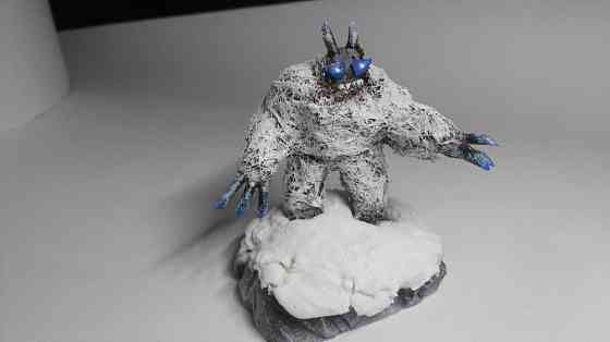 Йети миниатюра для d&d и нри 28mm фигурка 28мм 