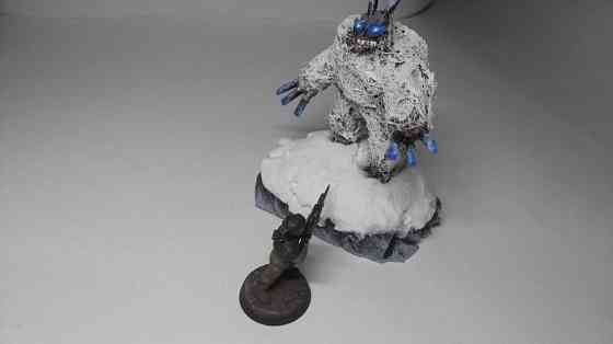 Йети миниатюра для d&d и нри 28mm фигурка 28мм 