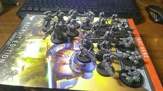 Warhammer 40k стартер 9ки Recruit edition 