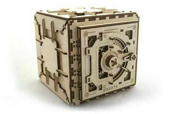 3D конструктор Ugears Сейф. Новый в упаковке. 