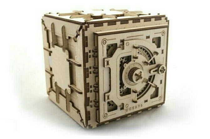 3D конструктор Ugears Сейф. Новый в упаковке.  - изображение 1
