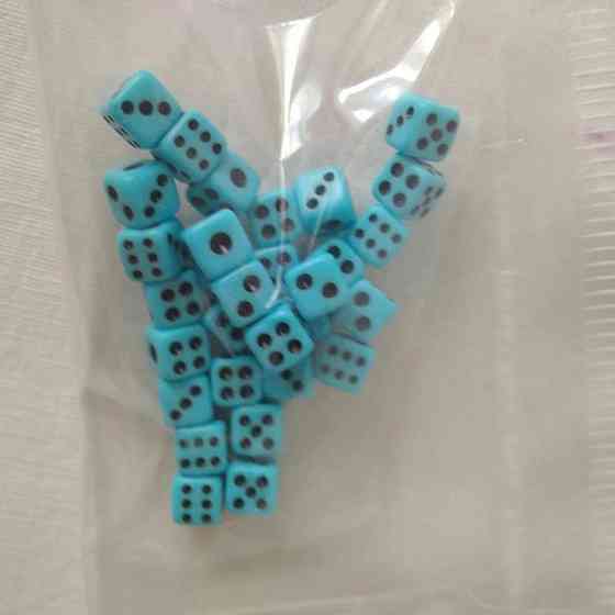 Кубики игральные маленькие 