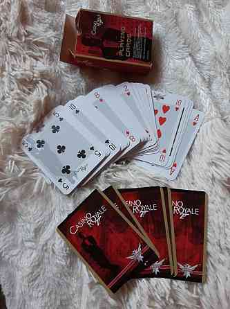 Игральные карты Casino Royale Агент 007 