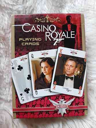 Игральные карты Casino Royale Агент 007 