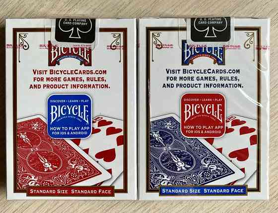 Игральные карты Bicycle Standard Blue / Red 